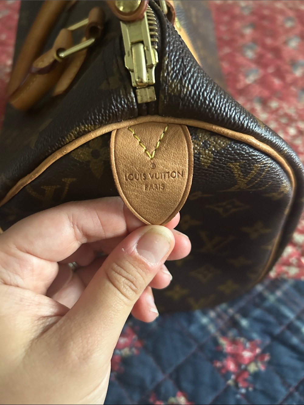Louis Vuitton Monogram Canvas Satchel in Brown and Tan - Picture 2 of 5